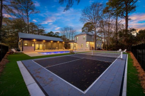 Low Country Lux - Pool, Pickleball, Golf Cart to Beach